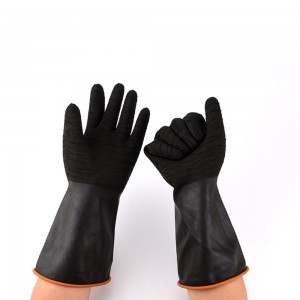 Heavy duty latex industrial rubber work rough palm glo ( (3)
